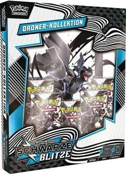 Pok&eacute;mon Ordner-Kollektion Karmesin & Purpur Schwarze Blitze (DE)
