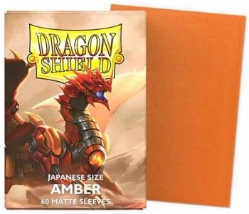 Dragon Shield Japanese Matte Sleeves Amber (60) (ART11159)