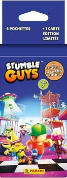 PANINI Stumble Guys Trading Cards 2 Blister 4 packs + 1 Limited Edition Card (005222KBF4)