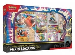 Asmodée Pokémon Coffret collection avec figurine Méga-Lucario-ex (français)