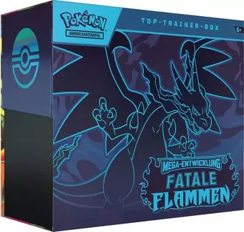 Pok&eacute;mon Mega-Entwicklung: Fatale Flammen Top-Trainer-Box (DE)