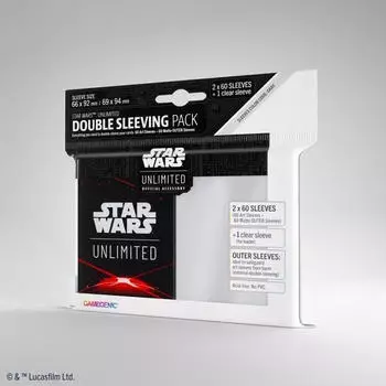 Gamegenic ASMODEE GGS15036 Star Wars Unlimited Art Sleeves Double Sleeving