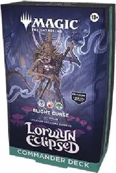 Wizards of the Coast MTG Lorwyn Eclipsed Commander Deck Blight Curse (EN)