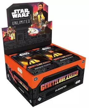 Fantasy Flight Games Star Wars: Unlimited - Gesetzlose Zeiten Booster Display (DE)