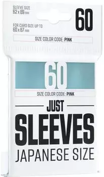 Gamegenic GGX10011 Just Sleeves Japanese Size Clear