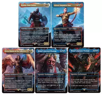 Wizards of the Coast Magic the Gasthering Secret Lair x God of War Norse
