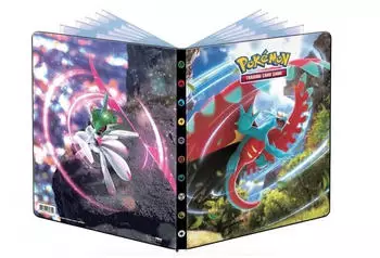 Ultra Pro 16072 PKM Pok&eacute;mon 9-Pocket Portfolio Karmesin & Purpur f&uuml;r 252 Karten