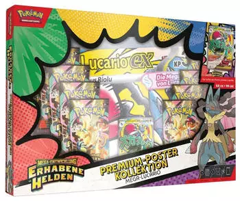 Pok&eacute;mon Premium-Poster-Kollektion Mega-Entwicklung &ndash; Erhabene Helden: Mega-Lucario (DE)