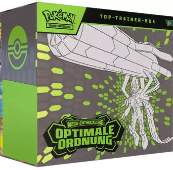 Pok&eacute;mon Top-Trainer-Box Mega Entwicklung Optimale Ordnung (DE)