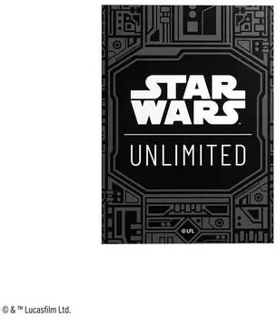 Gamegenic GMBH GGS15095 Star Wars Unlimited Premium Art Sleeves Code: Gray