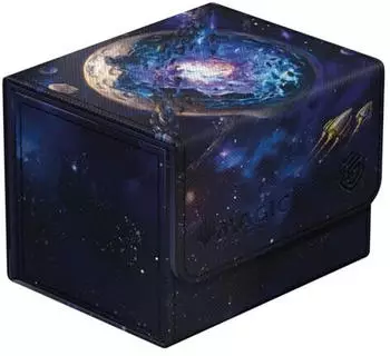 Ultimate Guard Sidewinder 100+ Xenoskin Magic The Gathering Edge Of Eternities Gemstone Caverns Deck Case Blau