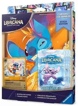 Ravensburger 11090028 Disney Lorcana TCG: Starterset f&uuml;r Sammler Stitch Edition (Deutsch)