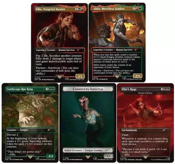 Wizards of the Coast Magic the Gastherng Secret Lair x The Last of Us Part II