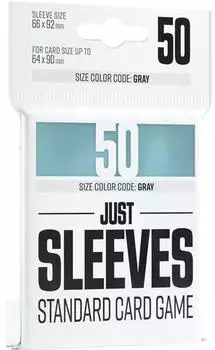 Gamegenic GGX10003 Just Sleeves Standard Card Game Clear