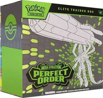 Asmodée Mega Evolution Perfect Order Elite Trainer Box (english)
