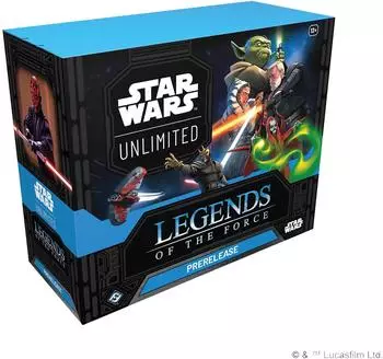 Fantasy Flight Games SWU Legenden der Macht - Prerelease-Box (Englisch)