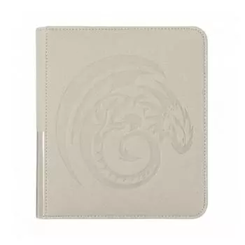 Dragon Shield Card Codex Zipster Binder Small, ashen white (AT-38105)