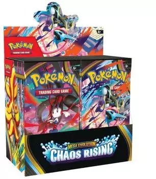 Pok&eacute;mon TCG: Mega Evolution - Chaos Rising Booster Display (0-196214-154186)