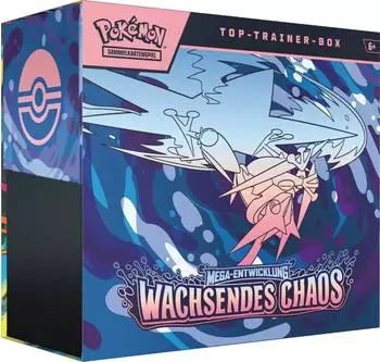 Pok&eacute;mon Mega Entwicklung: Wachsendes Chaos Top Trainer Box (DE)