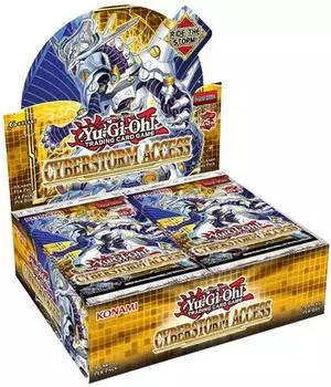 Konami Yu-Gi-Oh! Cyberstorm Access Booster Box 24 Booster Display