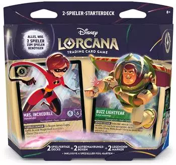 Ravensburger Disney Lorcana TCG: Unbekannte Wildnis Starterdeck (DE)