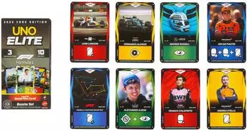 Mattel UNO Elite F1 Booster-Set