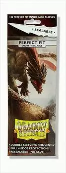 Dragon Shield Sealable Perfect Fit Sleeves Smoke