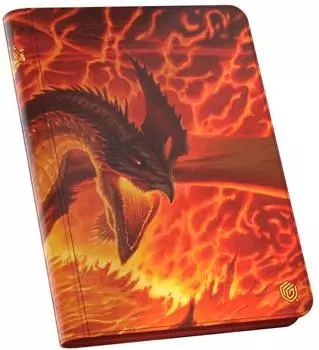 heo GmbH Ultimate Guard Zipfolio 360 Xenoskin Magic: The Gathering "Tarkir: Dragonstorm" - Magmatic Hellkite 1 Stk.
