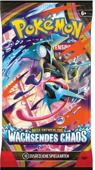 Pok&eacute;mon Mega Entwicklung: Wachsendes Chaos Boosterpack (DE)