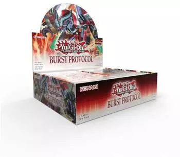 Konami Yu-Gi-Oh! Burst Protocol Display (24 Booster) Englisch