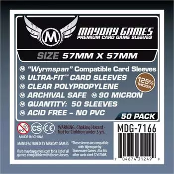 Mayday Games Premium - Schwingenschlag/Wyrmspan kompatibel - Card Sleeves (50 Stk.)