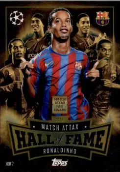 Topps Ronaldinho Match Attax Hall of Fame 2025/2026 (HOF7)