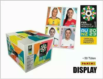 Panini FIFA Frauen WM 2023 Sticker Display (50 Packungen) (WWC23STP)