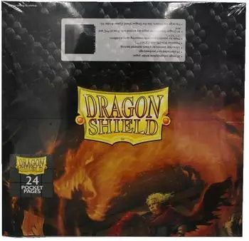 Dragon Shield 24-Taschen-Seiten sideloaded, transparente Front, 50 St&uuml;ck (ART10304)