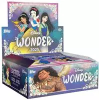 2025 Topps Disney Wonder Hobby Box - Vorbestellung, 20 Packungen, je 6 Karten,
