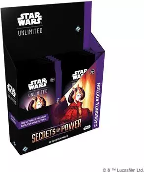 Fantasy Flight Games Secrets of Power Carbonite Booster Display (12 Booster) (FFGSWH0606)