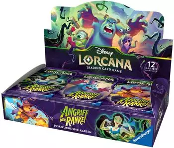 Ravensburger Disney Lorcana Angriff der Ranke! Display 24 Booster (DE)