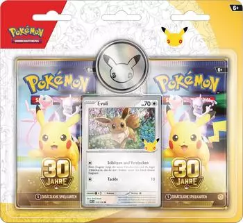 Pok&eacute;mon 2er-Pack-Blister 30 Jahre Pok&eacute;mon (DE)