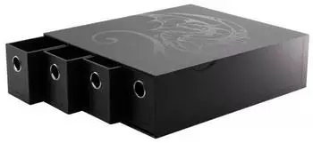Dragon Shield Fortress 4 Kartenschubladen horizontal, schwarz (AT-33708)