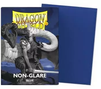 Dragon Shield Matte Non-Glare Standard Kartenh&uuml;llen, blau, 100 St&uuml;ck (AT-11823)