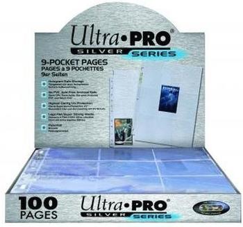 Ultra Pro Silver Series Pages 9-Pocket - Ringbuch Klarsichthüllen 100 Stück