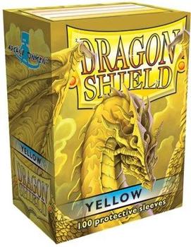Arcane Tinmen Dragon Shield 100 Stück (gelb)