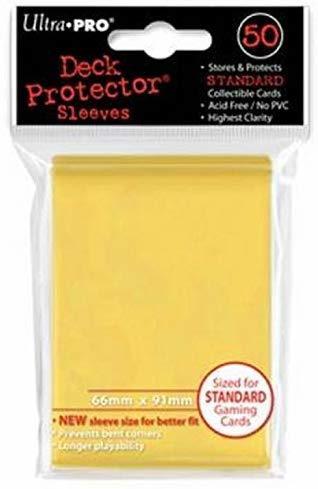 Ultra Pro Kartenschutzhüllen Canary Yellow 50 Stück