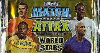Topps Match Attax World Stars Booster 2010/2011