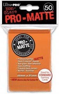 Ultra Pro Kartenhüllen Pro-Matte (50) (orange)