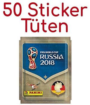 Panini FIFA World Cup Russia 2018 Sticker - 50 Tüten