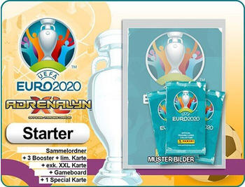 PANINI UEFA EURO 2020 Adrenalyn XL TC Starter Set Ordner 3 Booster LE Card (508994)