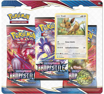 Pokémon Schwert und Schild - Kampfstile 3er Pack Blister (Deutsch)