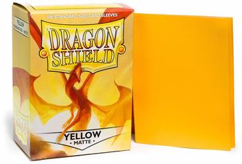 Arcane Tinmen Dragon Shield Sleeves (100 Stk.) yellow matte