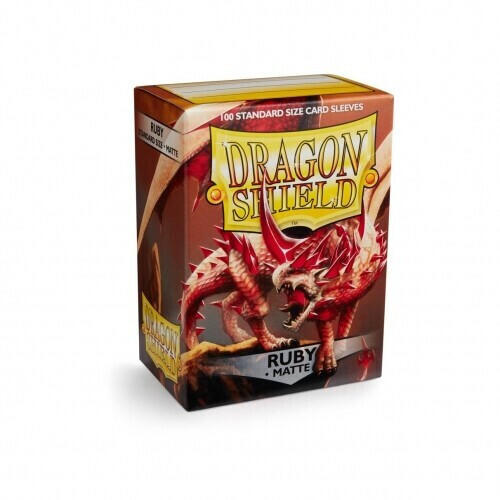 Arcane Tinmen Dragon Shield 100 Stück ruby matte